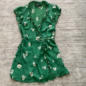 Reformation Wrap Mini Dress